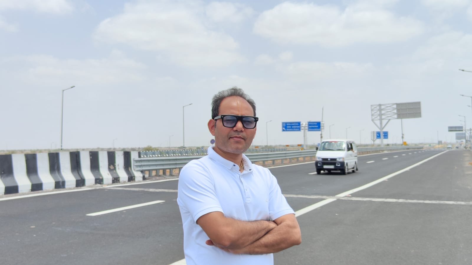 2.Ravi Sachan at Dholera Expressway