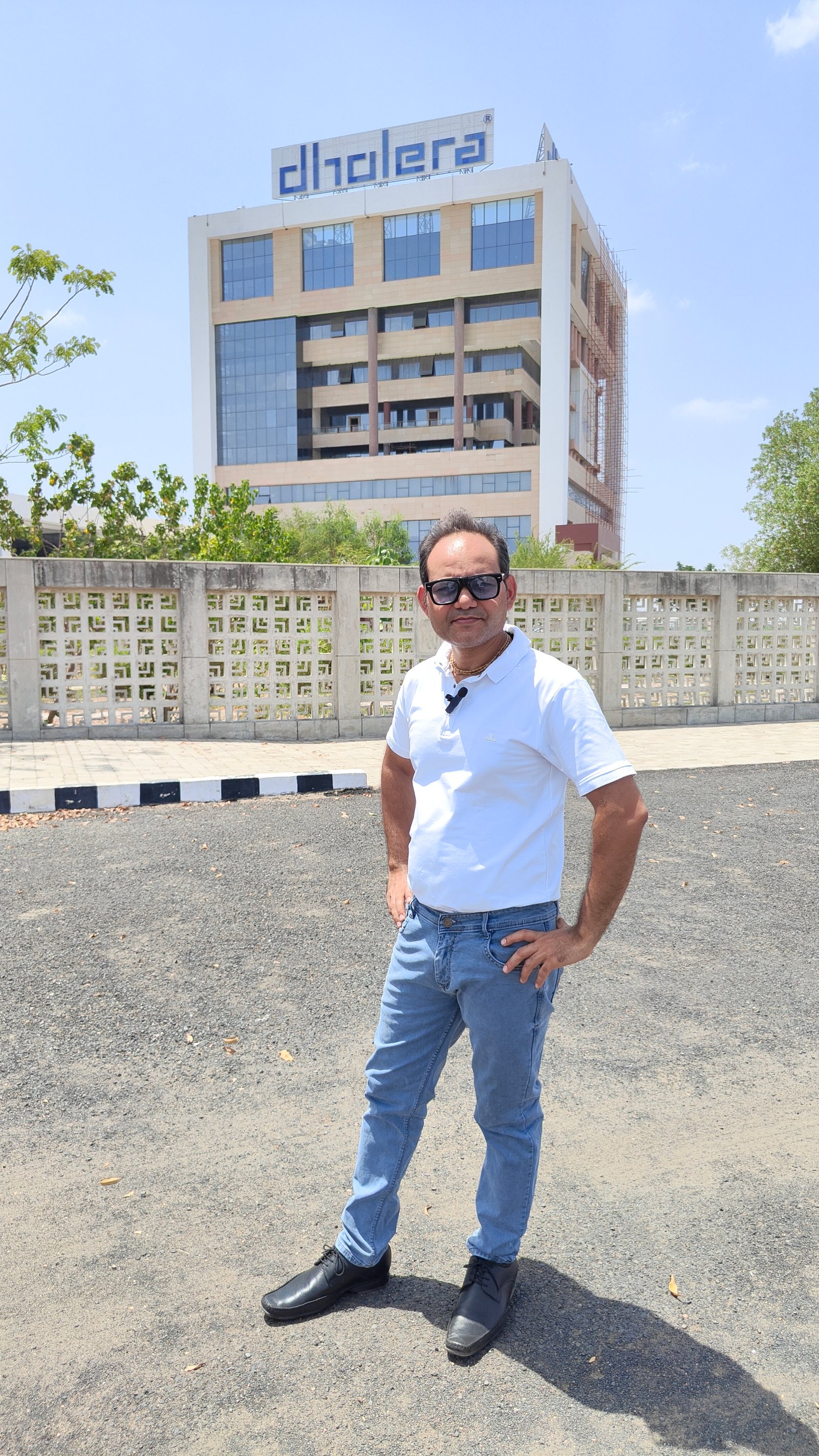 7. At ABCD Building Dholera Control  Point 